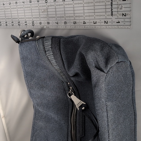 Aimee Kestenberg Denim Leather Shoulder Bag - Picture 12 of 12